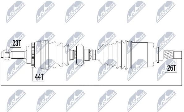 Drive Shaft NPW-RE-017 - image 4