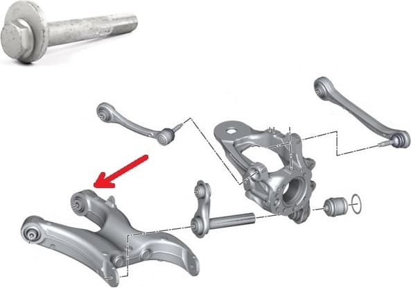 Bolt eccentric ZWD-BM-033SF