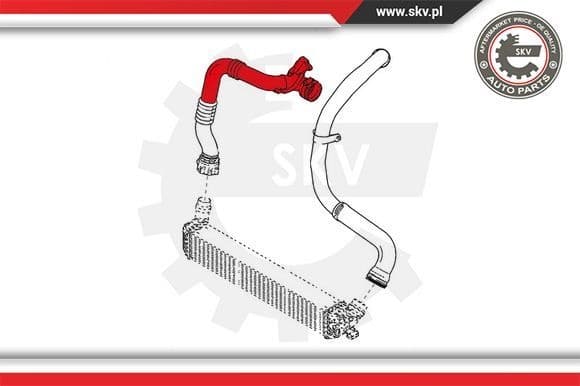 Charge Air Hose 24SKV881 - image 4