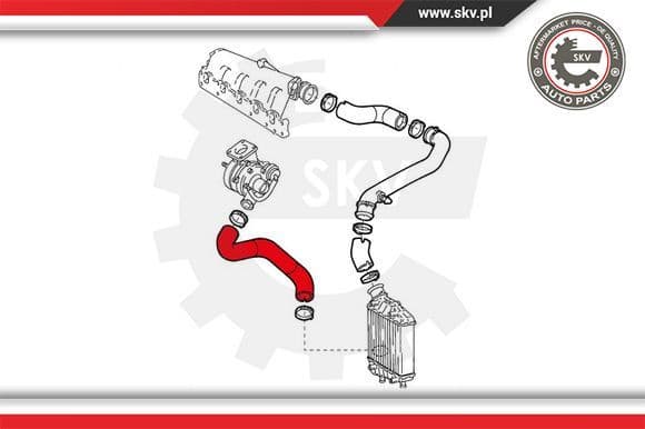 Charge Air Hose 24SKV947 - image 4