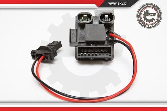 Resistor, interior blower 95SKV045 - image 3