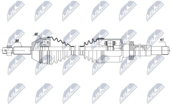 Drive shaft complete NPW-FR-063 - image 2