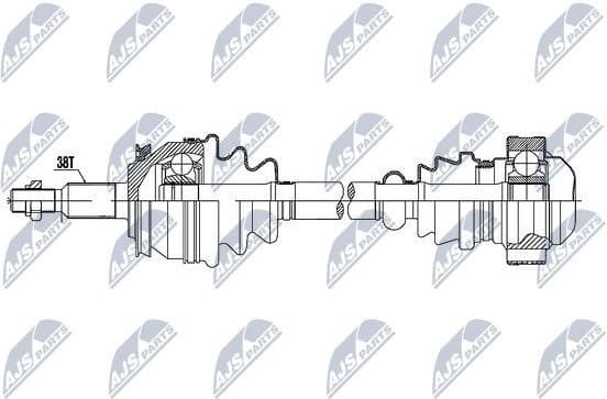Drive Shaft NPW-VW-048 - image 4