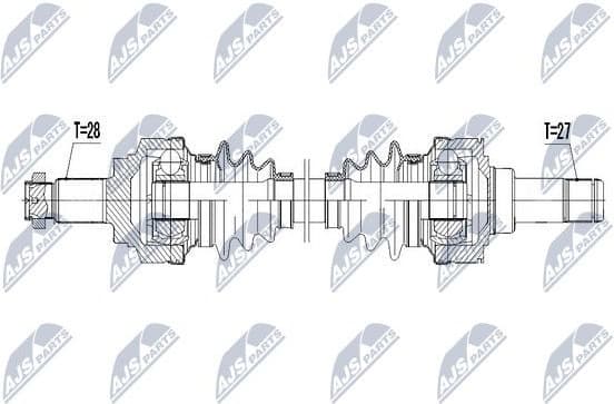 Drive Shaft NPW-BM-047 - image 4