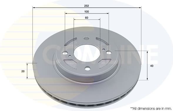 Brake Disc COATED ADC5019V