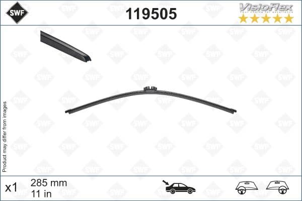 Wiper Blade DAS ORIGINAL REAR 119505