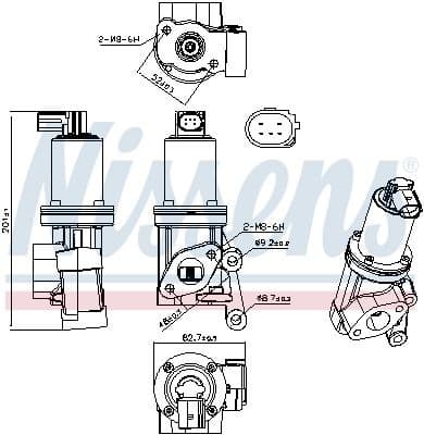 EGR Valve ** FIRST FIT ** 98312 - image 7