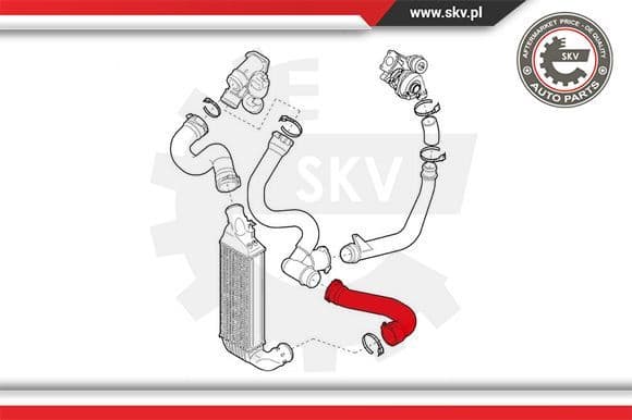 Charge Air Hose 24SKV945 - image 4