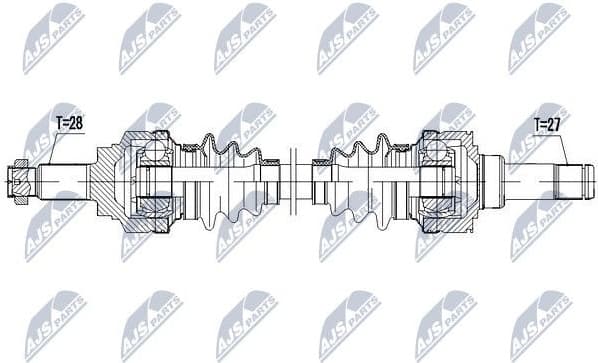 Drive Shaft NPW-BM-048 - image 4