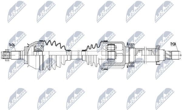 Drive Shaft NPW-BM-158 - image 5