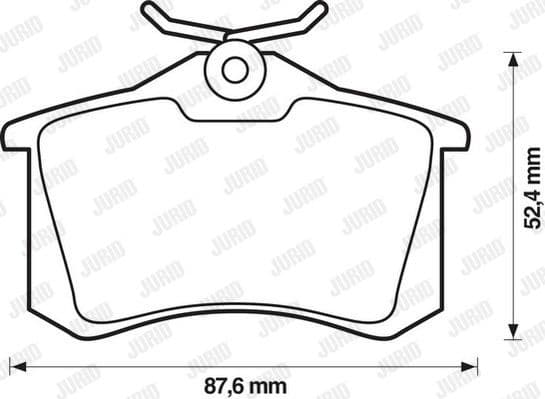 Brake Pad Set, disc brake 571906J - image 2