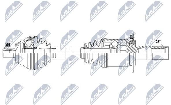Drive Shaft NPW-VW-135 - image 4