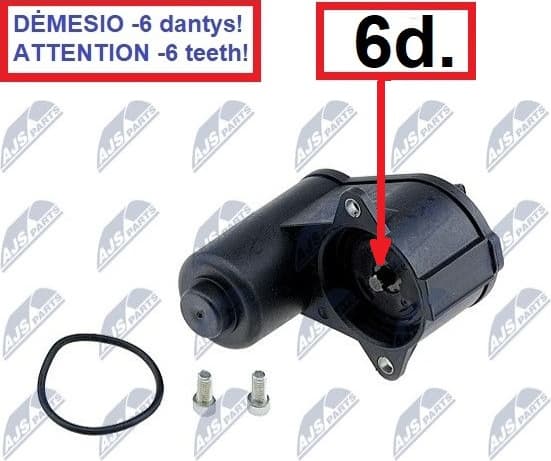 Caliper servomotor HZS-VW-001A