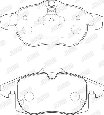 Brake Pad Set, disc brake 573723J