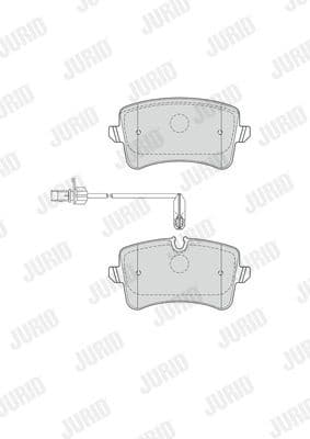 Brake Pad Set, disc brake 573428J - image 2