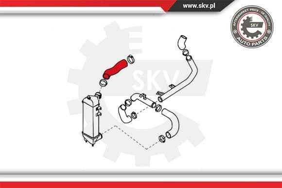 Charge Air Hose 24SKV895 - image 4