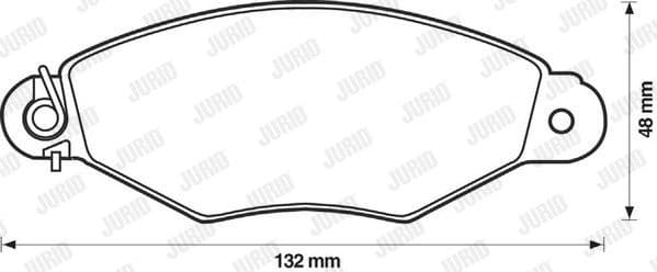 Brake Pad Set, disc brake 571931J - image 2