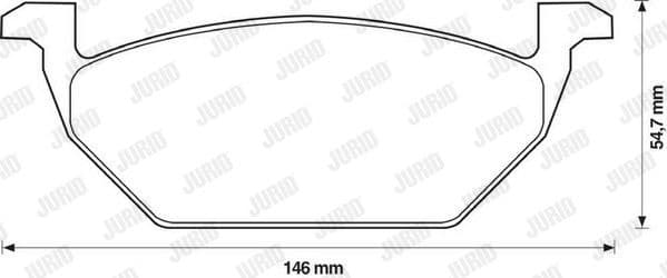 Brake Pad Set, disc brake 571985J - image 2