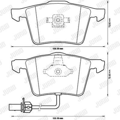 Brake Pad Set, disc brake 573196J - image 2