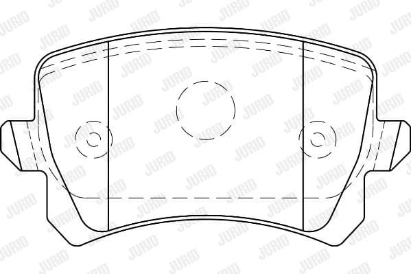 Brake Pad Set, disc brake 573667J