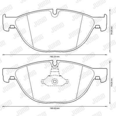 Brake Pad Set, disc brake 573292J
