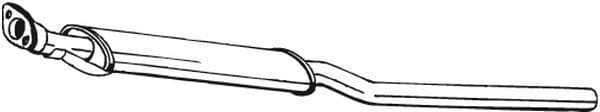 Centre Muffler 228-625
