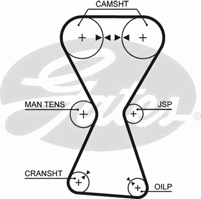 Timing Belt PowerGrip™ 5255XS