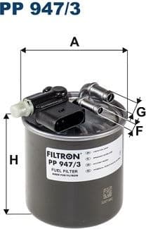 Fuel Filter PP 947/3