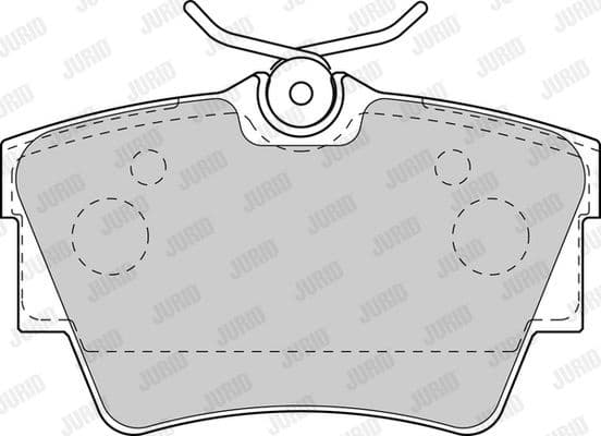 Brake Pad Set, disc brake 573059J