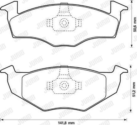 Brake Pad Set, disc brake 571939J