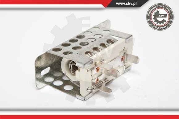 Resistor, interior blower 95SKV019