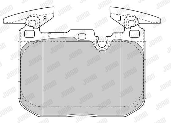 Brake Pad Set, disc brake 573355J