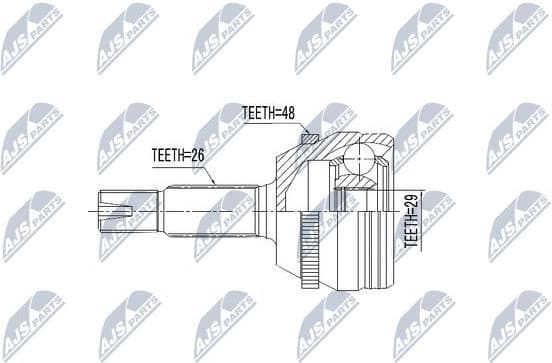 Joint Kit, drive shaft NPZ-TY-098 - image 2