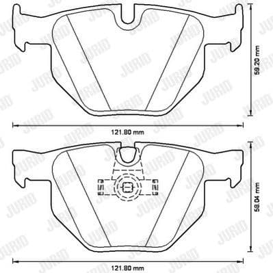 Brake Pad Set, disc brake 573224J - image 2