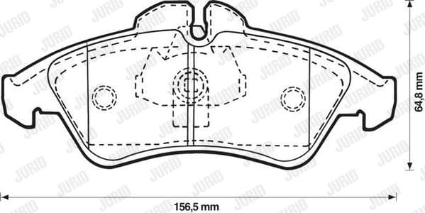 Brake Pad Set, disc brake 571844J