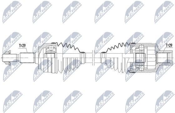 Drive Shaft NPW-CH-066 - image 4
