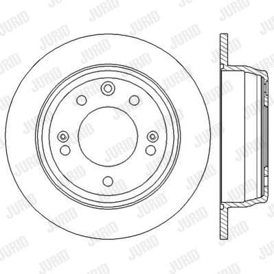 Brake Disc COAT+ 562553JC - image 2