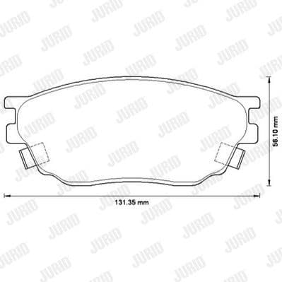 Brake Pad Set, disc brake 572489J - image 2