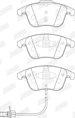 Brake Pad Set, disc brake 573258J - image 2
