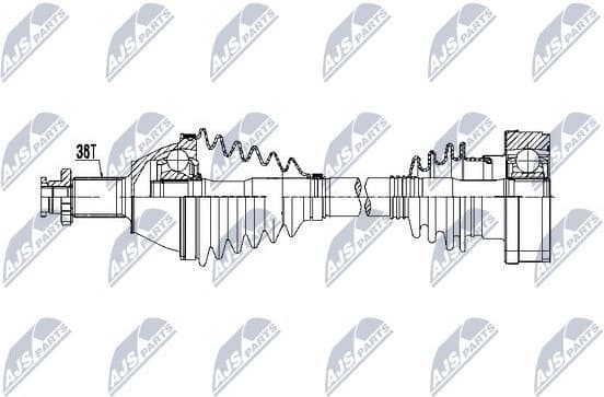 Drive Shaft NPW-VW-055 - image 4