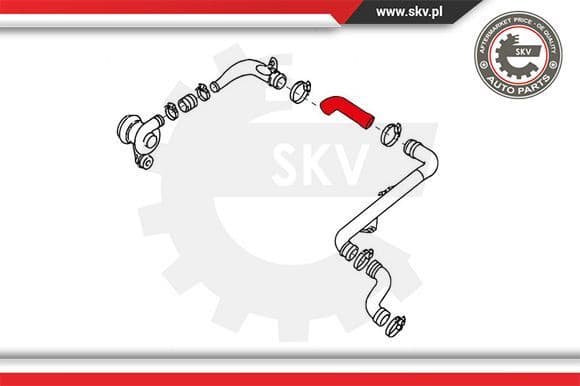 Charge Air Hose 24SKV612 - image 4