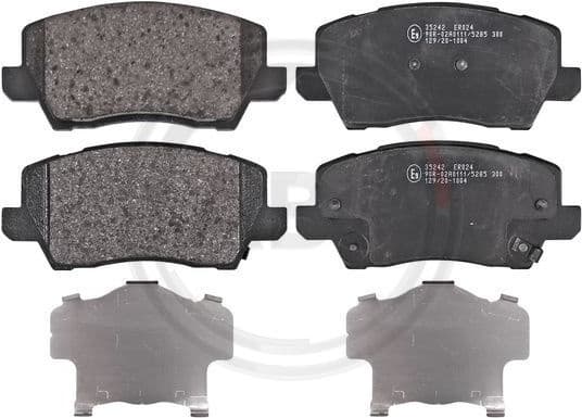 Brake Pad Set, disc brake 35242
