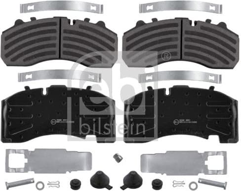 Brake Pad Set, disc brake 16608