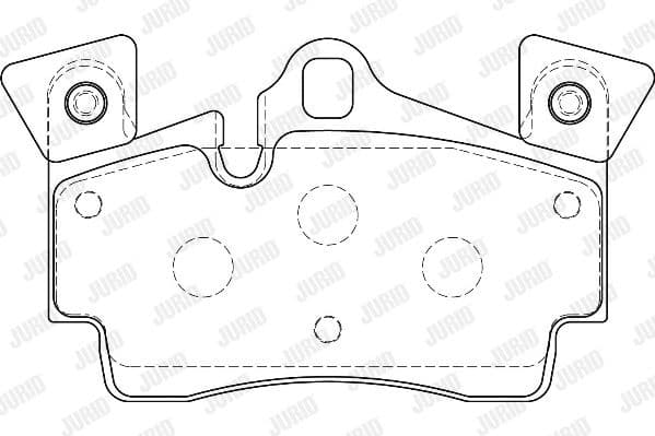 Brake Pad Set, disc brake 573638J