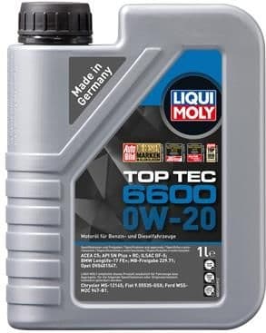 Engine Oil Top Tec 6600 0W-20 21410
