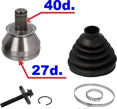 CV joint outer 15-1891
