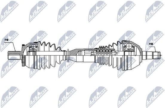 Drive Shaft NPW-VV-059 - image 4