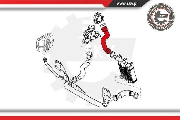 Charge Air Hose 24SKV108 - image 3