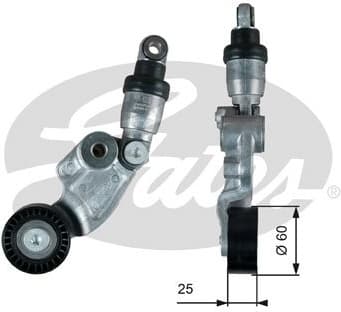 Belt Tensioner, V-ribbed belt DriveAlign™ T39388