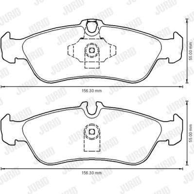 Brake Pad Set, disc brake 573191J